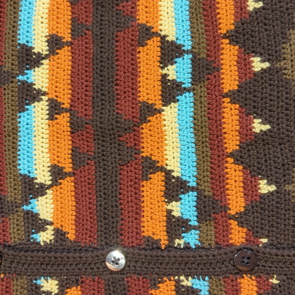 Pendleton 100% cotton knitted cardigan - Picture 2 of 6